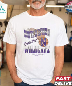 Northwestern Wildcats Baller Bounce T Shirt
