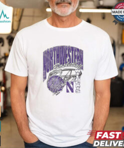 Northwestern Wildcats Script Swish T Shirt