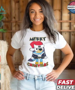 Notre Dame Fighting Irish Bluey Merry Christmas 2024 Shirt