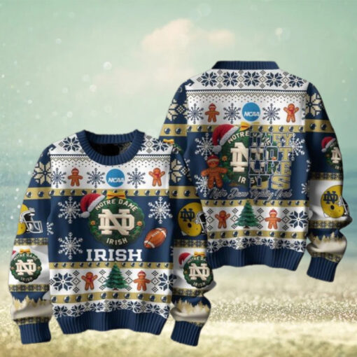 Notre Dame Fighting Irish Football They Not Like Us Christmas Ugly Sweater