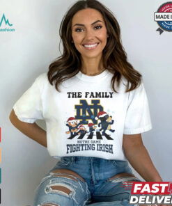 Notre Dame Fighting Irish X Family Bluey Merry Christmas 2024 Shirt