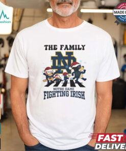 Notre Dame Fighting Irish X Family Bluey Merry Christmas 2024 Shirt
