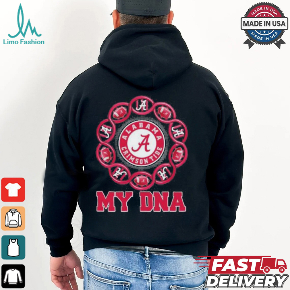 Official Alabama Crimson Tide My DNA Shirt Official Alabama Crimson Tide My DNA Shirt