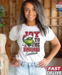 Official Arizona Cardinals Joy To The Birdgang Cardinals Grinch Christmas Shirt