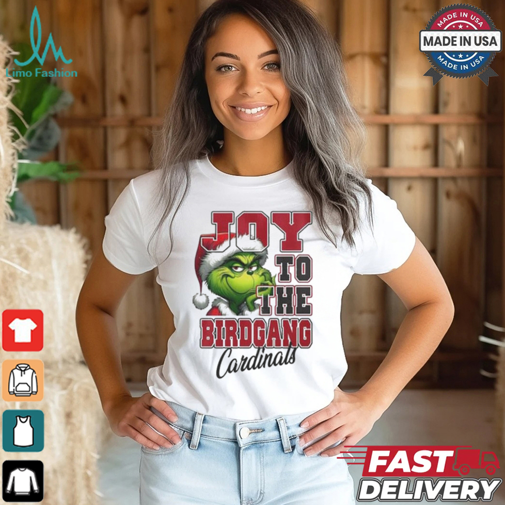 Official Arizona Cardinals Joy To The Birdgang Cardinals Grinch Christmas Shirt Official Arizona Cardinals Joy To The Birdgang Cardinals Grinch Christmas Shirt
