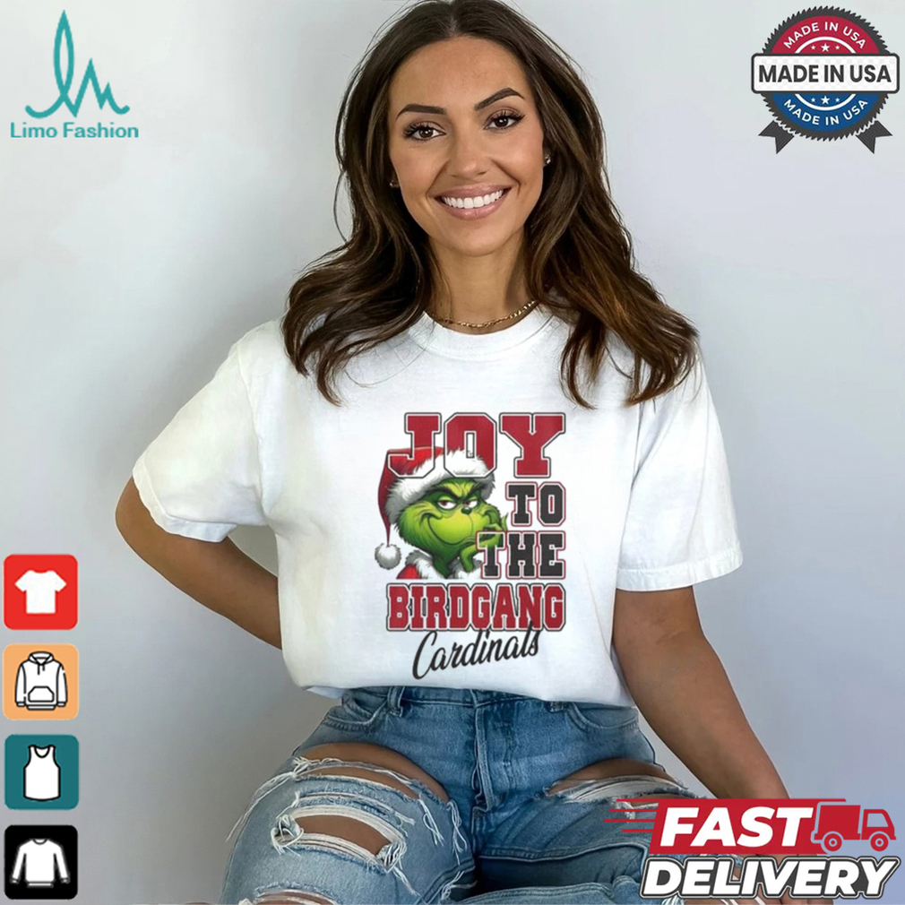 Official Arizona Cardinals Joy To The Birdgang Cardinals Grinch Christmas Shirt Official Arizona Cardinals Joy To The Birdgang Cardinals Grinch Christmas Shirt