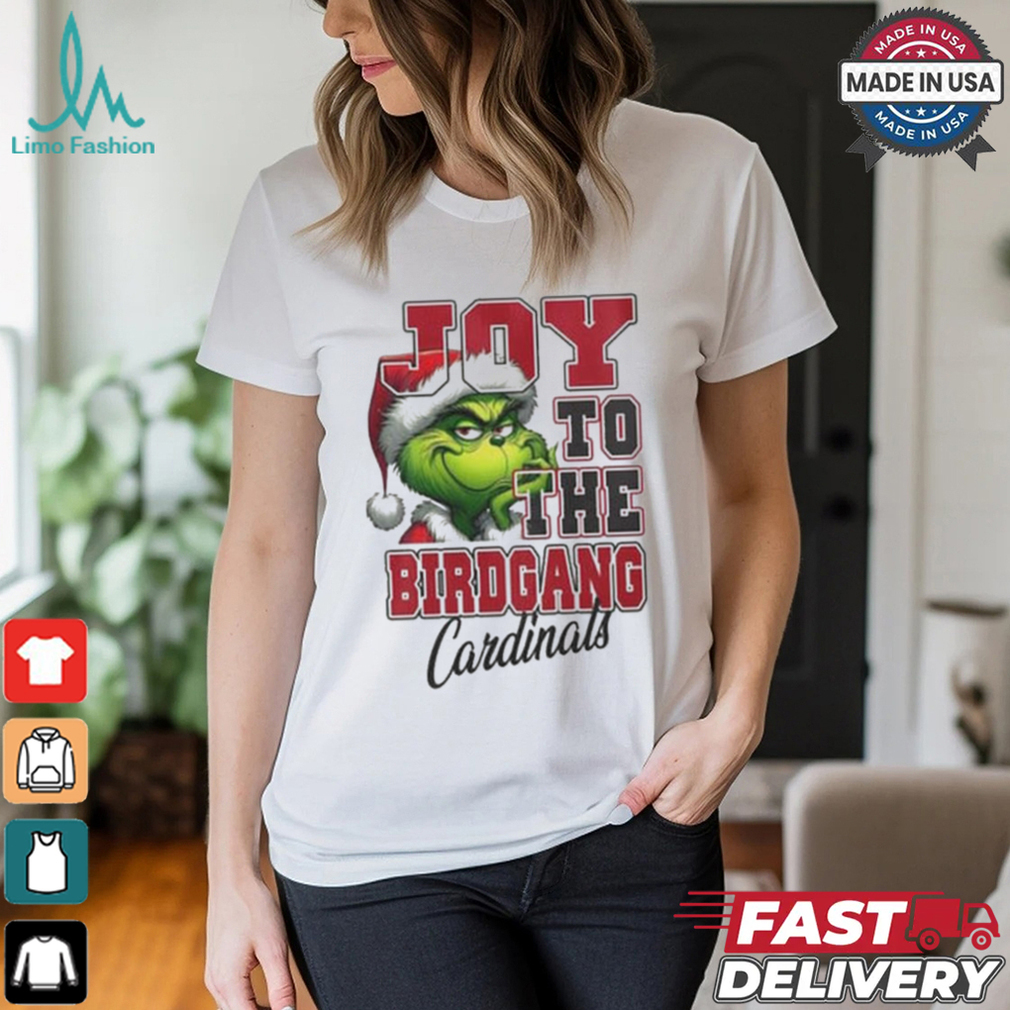 Official Arizona Cardinals Joy To The Birdgang Cardinals Grinch Christmas Shirt Official Arizona Cardinals Joy To The Birdgang Cardinals Grinch Christmas Shirt