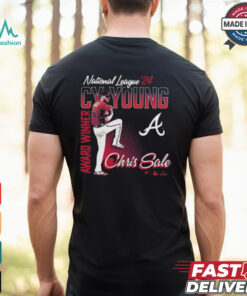 Official Atlanta Braves Chris Sale 2024 National League Cy Young Award Winner Shirt
