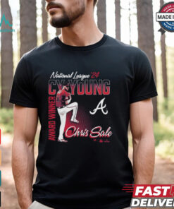 Official Atlanta Braves Chris Sale 2024 National League Cy Young Award Winner Shirt