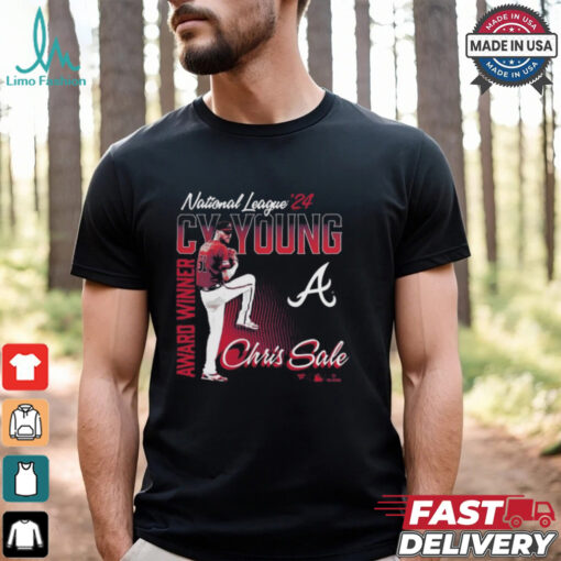 Official Atlanta Braves Chris Sale 2024 National League Cy Young Award Winner Shirt
