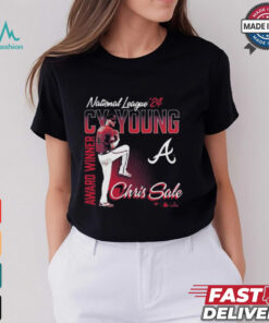Official Atlanta Braves Chris Sale 2024 National League Cy Young Award Winner Shirt