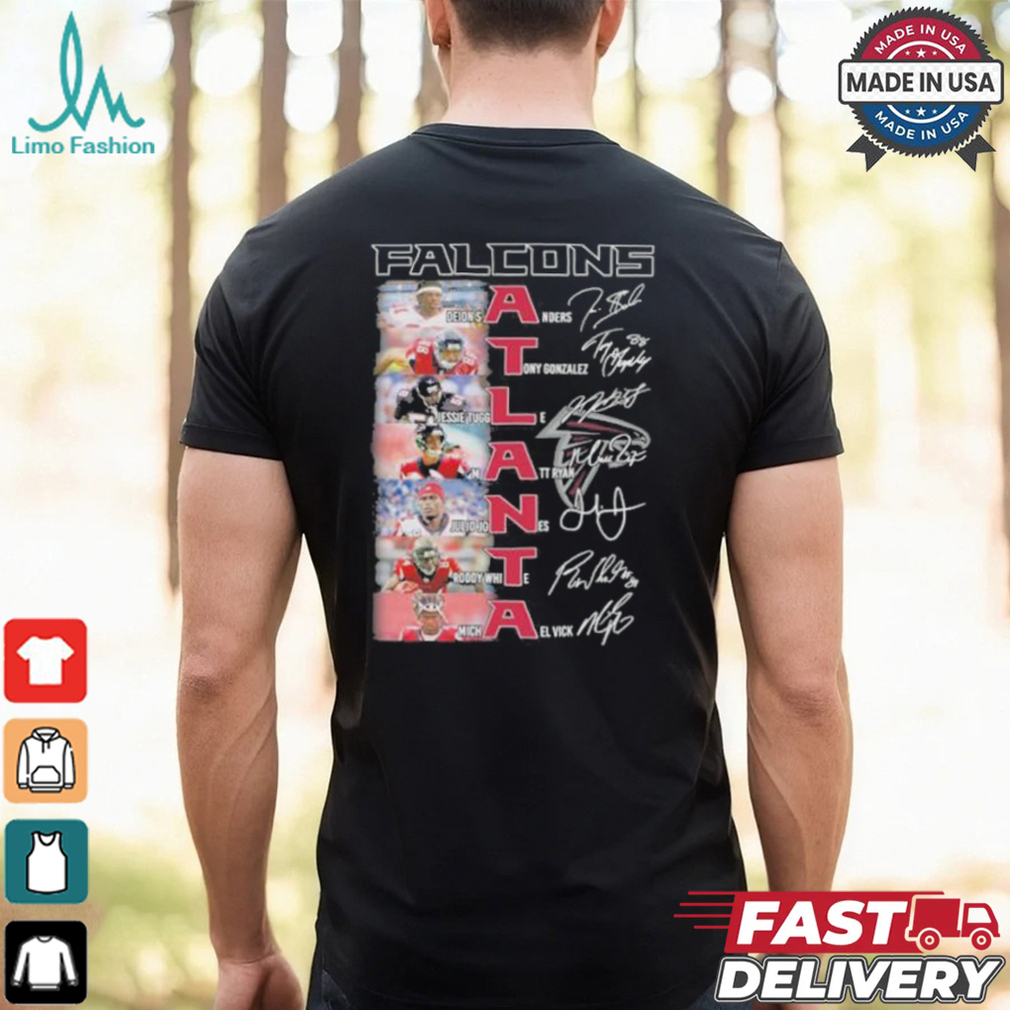 Official Atlanta Falcons Team Players Signatures 2024 Shirt Official Atlanta Falcons Team Players Signatures 2024 Shirt