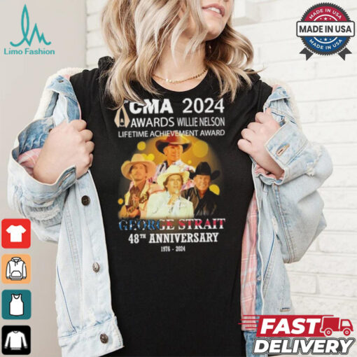 Official CMA Awards 2024 George Strait 48th anniversary 1976 2024 Shirt