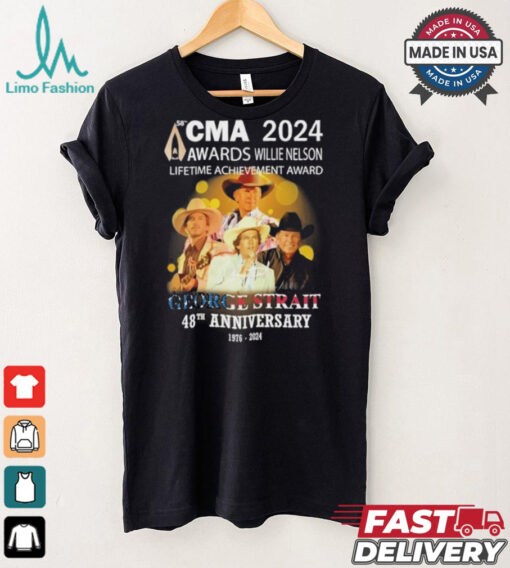 Official CMA Awards 2024 George Strait 48th anniversary 1976 2024 Shirt