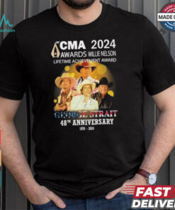 Official CMA Awards 2024 George Strait 48th anniversary 1976 2024 Shirt