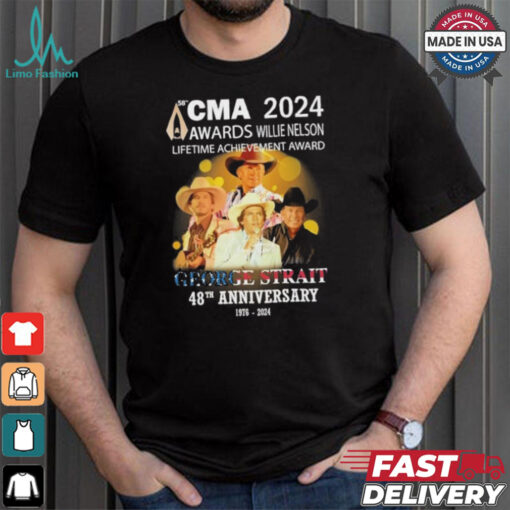 Official CMA Awards 2024 George Strait 48th anniversary 1976 2024 Shirt