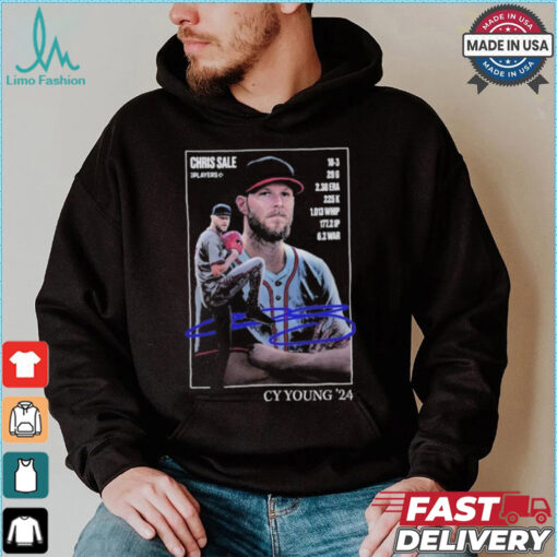 Official Chris Sale Cy Young ’24 Shirt