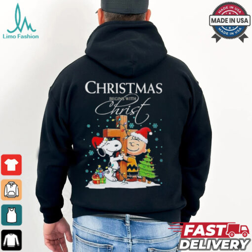 Official Christmas Begins With Christ 2024 Shirt