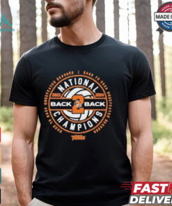 Official Cowley Tiger Volleyball Back 2 Back 2023 2024 National Champions Shirt