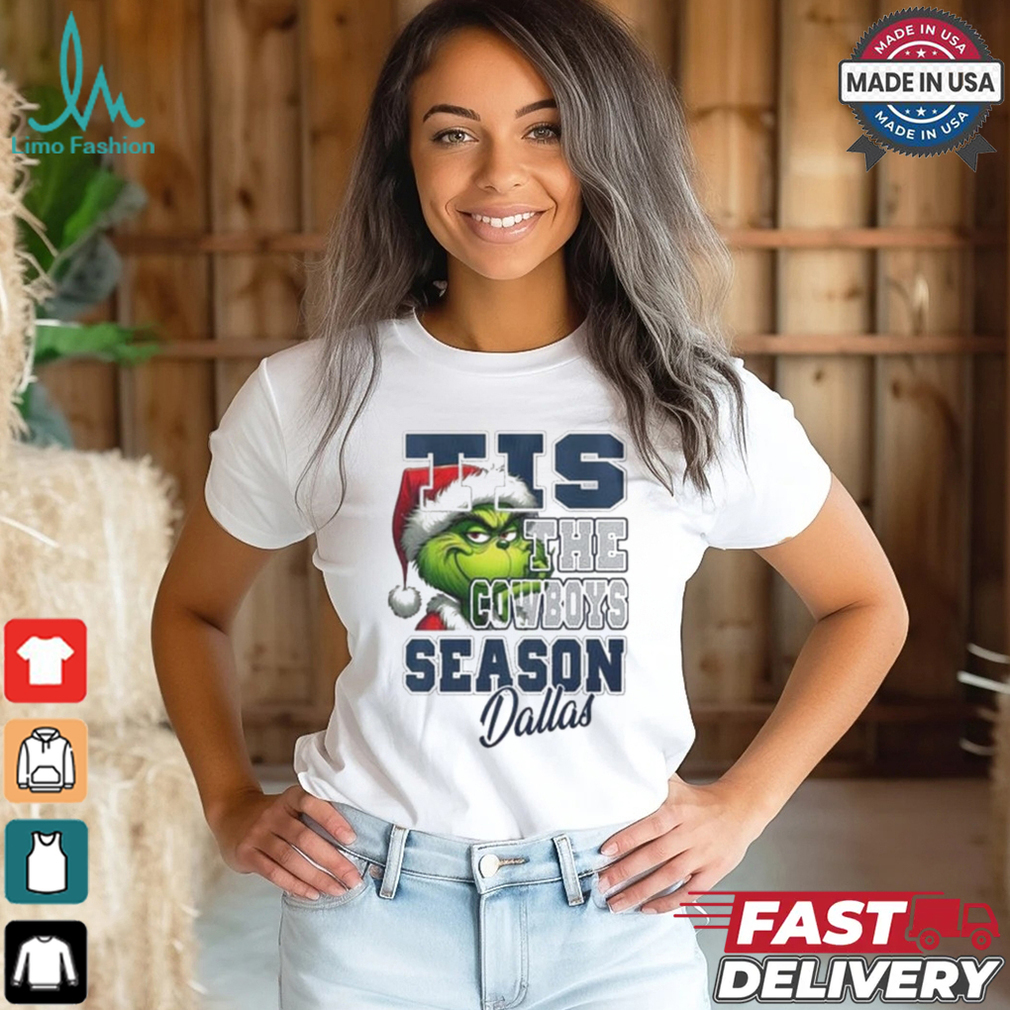 Official Dallas Cowboys Tis The Cowboys Season Dallas Grinch Christmas Shirt Official Dallas Cowboys Tis The Cowboys Season Dallas Grinch Christmas Shirt