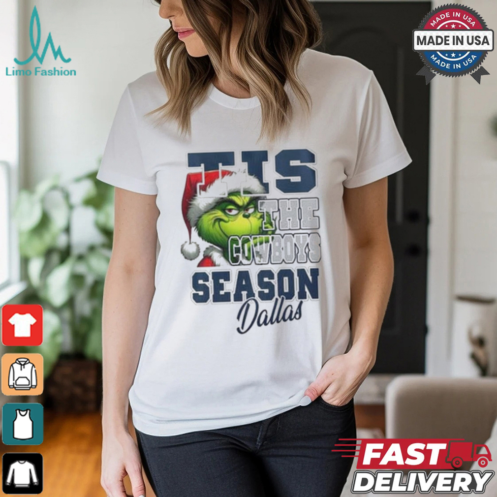 Official Dallas Cowboys Tis The Cowboys Season Dallas Grinch Christmas Shirt Official Dallas Cowboys Tis The Cowboys Season Dallas Grinch Christmas Shirt