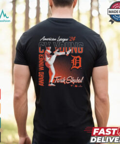 Official Detroit Tigers Tarik Skubal 2024 American League Cy Young Award Winner Shirt