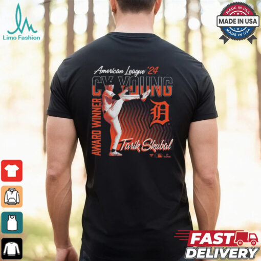 Official Detroit Tigers Tarik Skubal 2024 American League Cy Young Award Winner Shirt