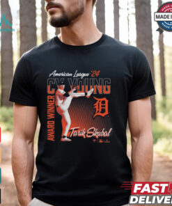 Official Detroit Tigers Tarik Skubal 2024 American League Cy Young Award Winner Shirt