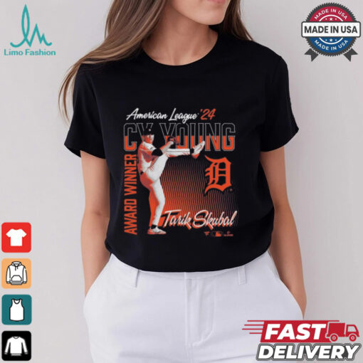 Official Detroit Tigers Tarik Skubal 2024 American League Cy Young Award Winner Shirt
