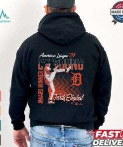 Official Detroit Tigers Tarik Skubal 2024 American League Cy Young Award Winner Shirt