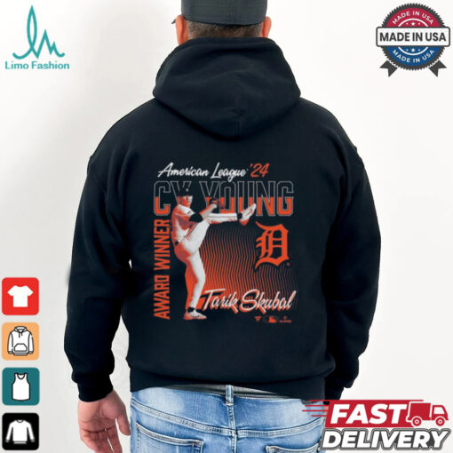 Official Detroit Tigers Tarik Skubal 2024 American League Cy Young Award Winner Shirt