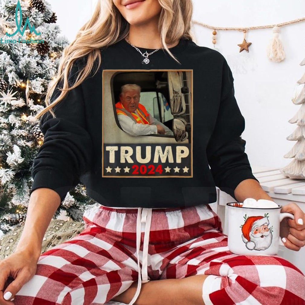 Official Donald Trump in garbage truck truck Team garbage truck For Trump 2024 T Shirt Official Donald Trump in garbage truck truck Team garbage truck For Trump 2024 T Shirt