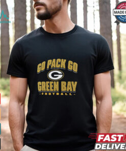 Official Go Pack Go Green Bay Packers Football Fight Song T Shirt