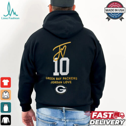 Official Green Bay Packers #10 Jordan Love Local Player Shirt