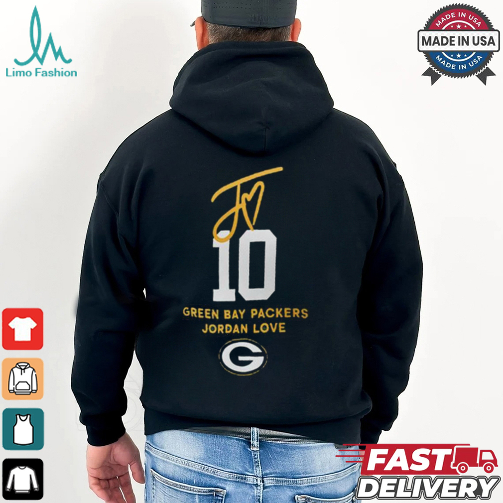 Official Green Bay Packers #10 Jordan Love Local Player Shirt Official Green Bay Packers #10 Jordan Love Local Player Shirt