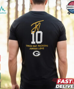 Official Green Bay Packers #10 Jordan Love Local Player Shirt