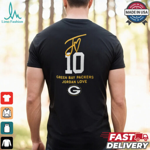 Official Green Bay Packers #10 Jordan Love Local Player Shirt