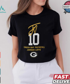 Official Green Bay Packers #10 Jordan Love Local Player Shirt