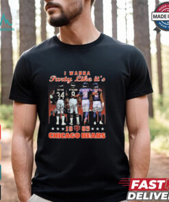 Official I Wanna Party Like It 1985 Chicago Bears Payton, McMahon Signatures t shirt
