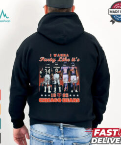 Official I Wanna Party Like It 1985 Chicago Bears Payton, McMahon Signatures t shirt