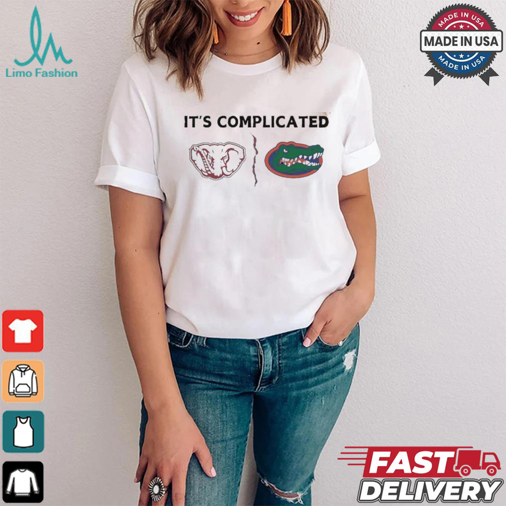 Official It’s Complicated Alabama Crimson Tide Vs Florida Gators Shirt Official It’s Complicated Alabama Crimson Tide Vs Florida Gators Shirt