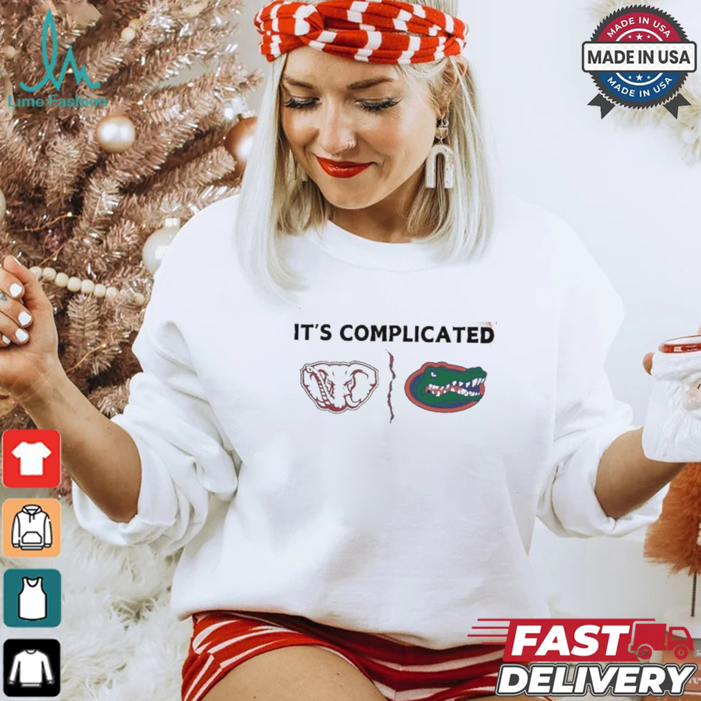 Official It’s Complicated Alabama Crimson Tide Vs Florida Gators Shirt Official It’s Complicated Alabama Crimson Tide Vs Florida Gators Shirt