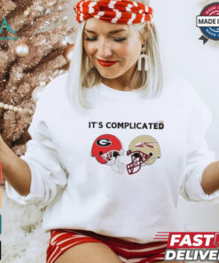 Official It’s Complicated Georgia Bulldogs vs Florida State Seminoles Shirt