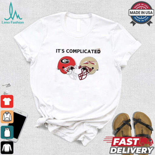 Official It’s Complicated Georgia Bulldogs vs Florida State Seminoles Shirt