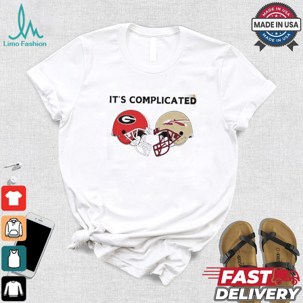 Official It’s Complicated Georgia Bulldogs vs Florida State Seminoles Shirt Official It’s Complicated Georgia Bulldogs vs Florida State Seminoles Shirt