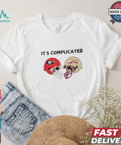 Official It’s Complicated Georgia Bulldogs vs Florida State Seminoles Shirt