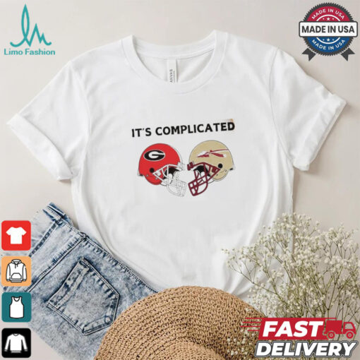 Official It’s Complicated Georgia Bulldogs vs Florida State Seminoles Shirt