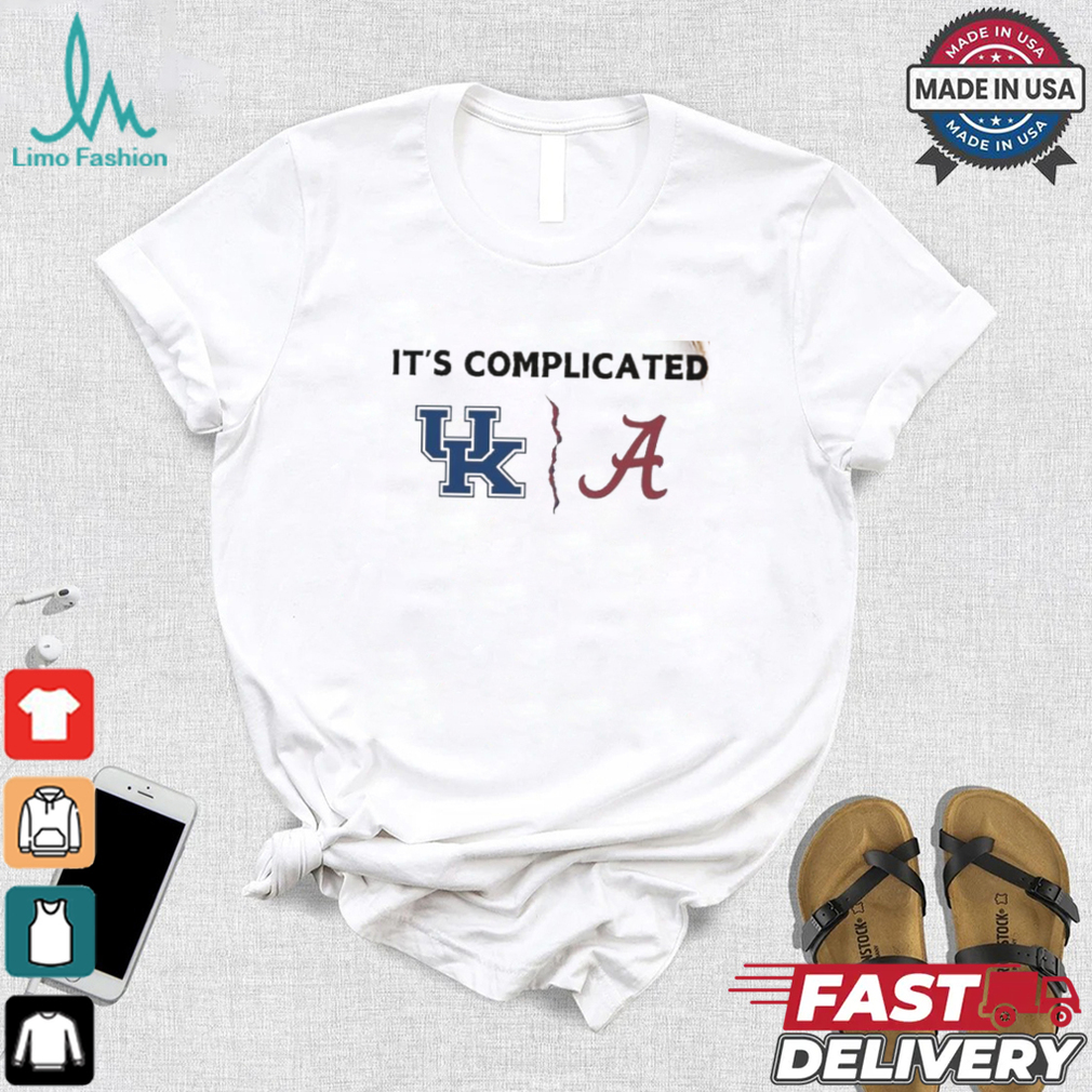 Official It’s Complicated Kentucky Wildcats Vs Alabama Crimson Tide Shirt Official It’s Complicated Kentucky Wildcats Vs Alabama Crimson Tide Shirt