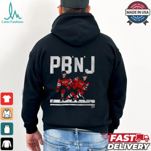 Official Jack Hughes & Jesper Bratt PB & J Shirt
