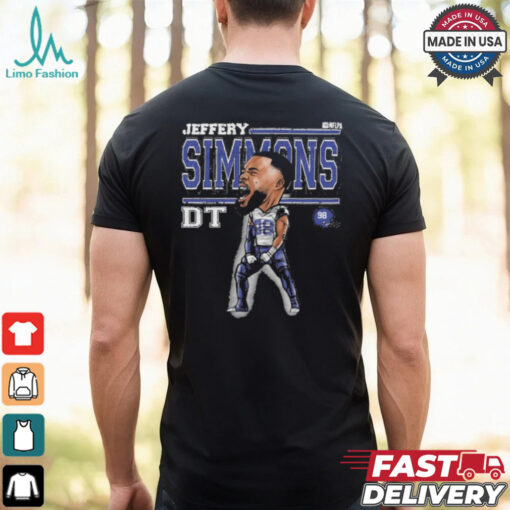 Official Jeffery Simmons Tennessee Titans DT Cartoon Shirt